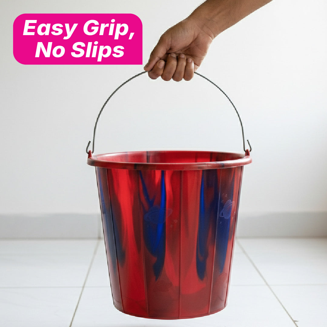 Star 16 Liter Open Bucket - Iron Handle