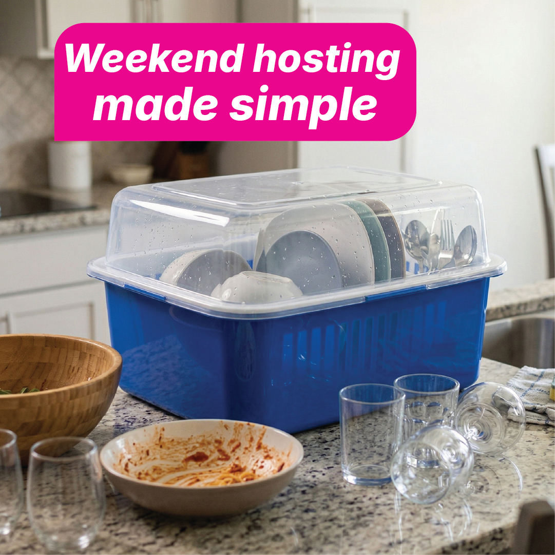 Mega Dish Rack - Solid Colour -