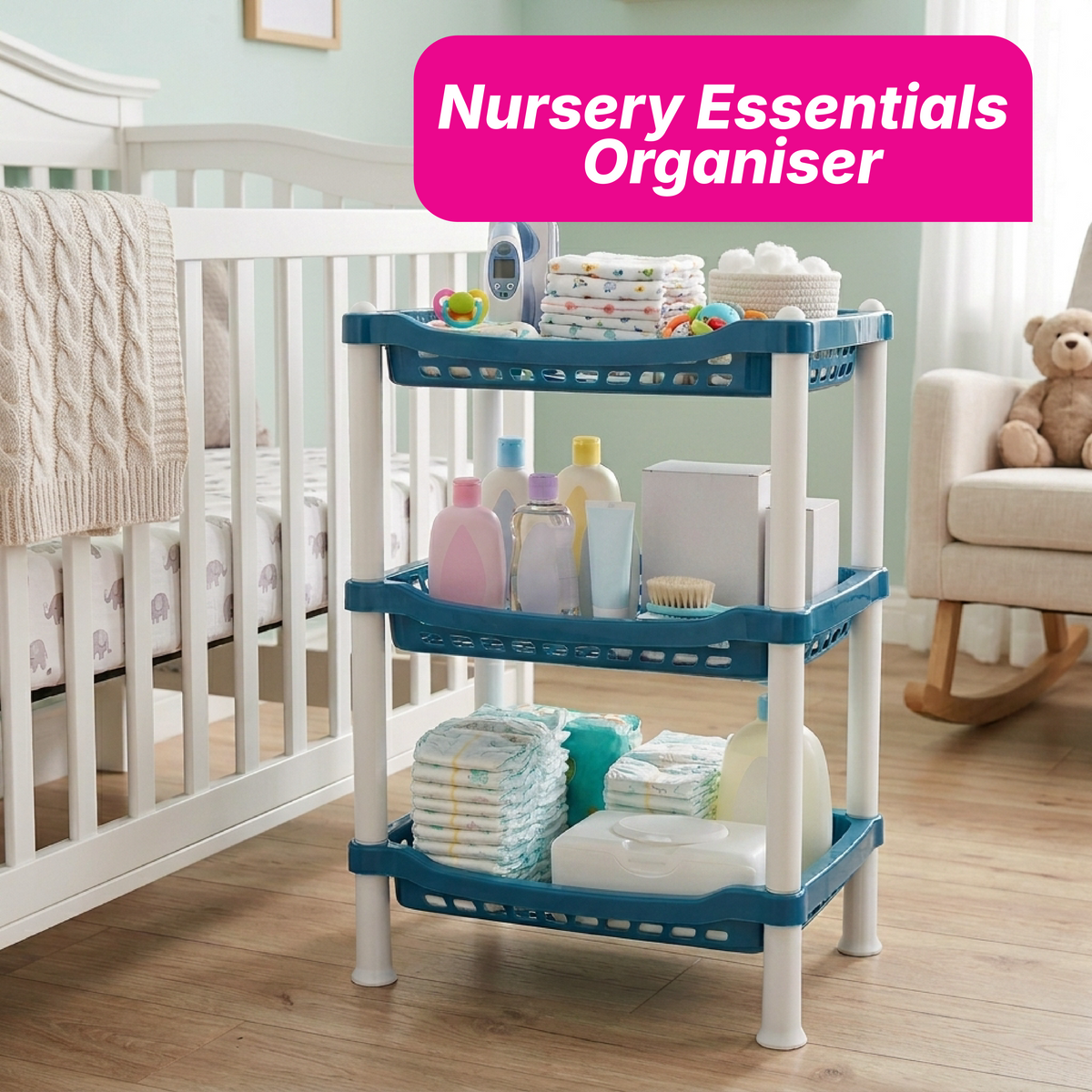 Pink Trolly - Solid Colour - 3 Layers
