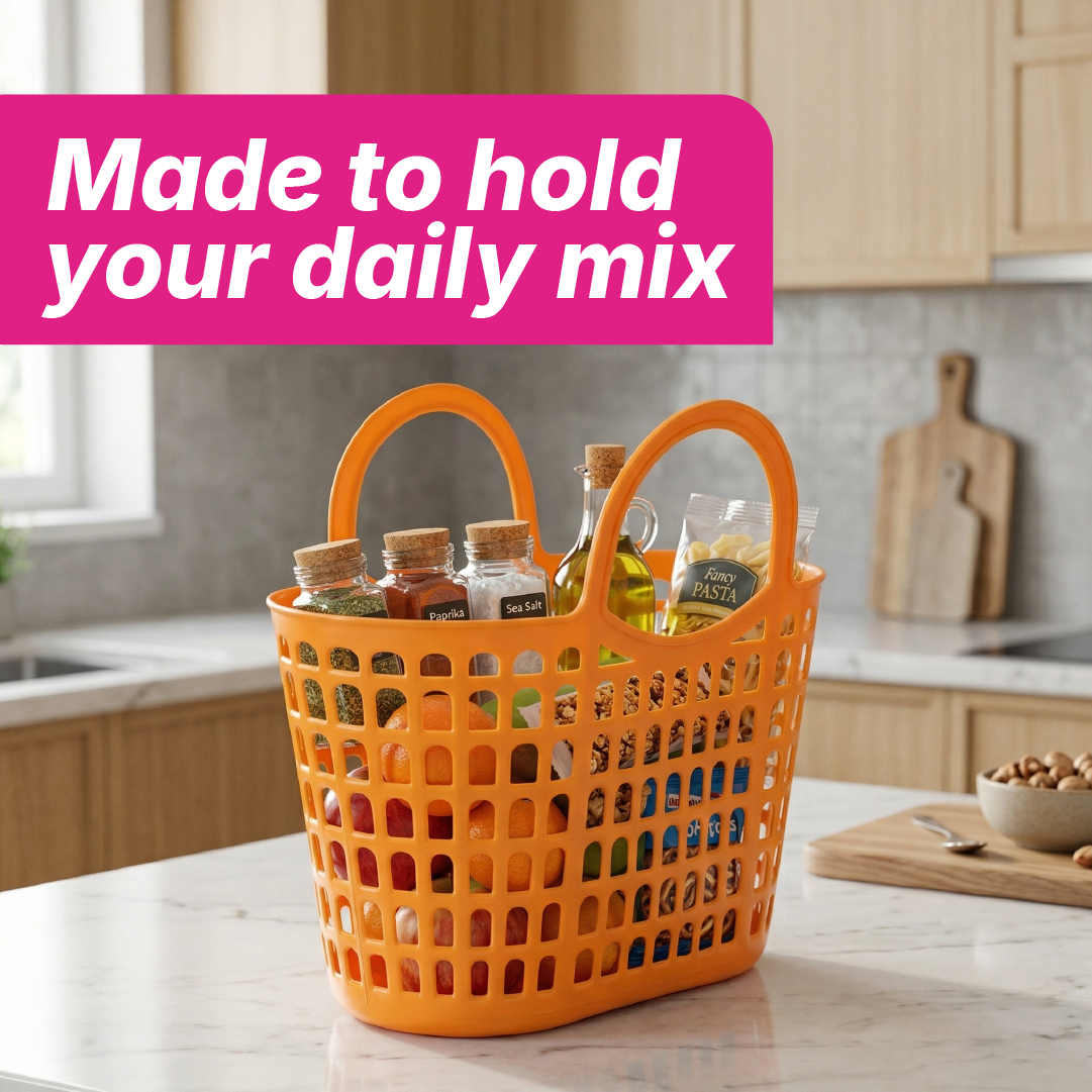 Shopping Basket - Solid Colour -