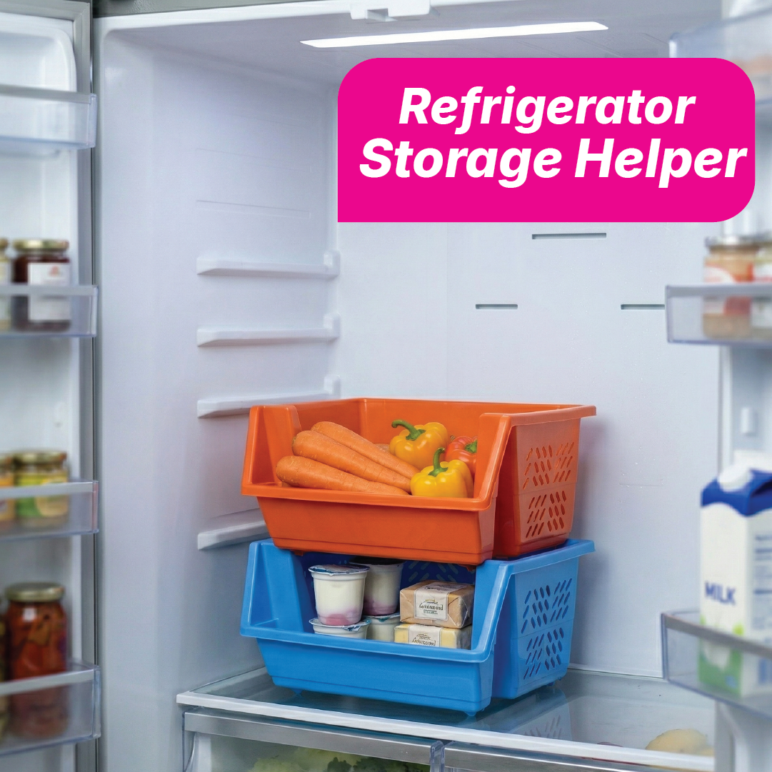 Storage Rack - Solid Colour - 4 Layers
