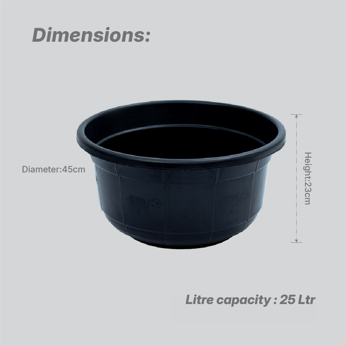Family Basin - 25 Ltr