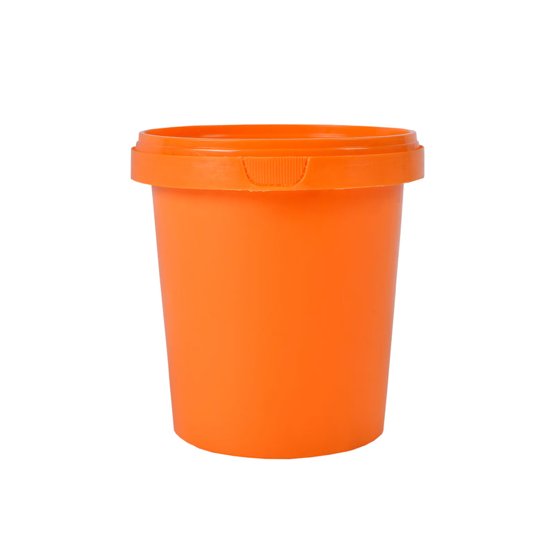 Tamper Proof Container Btm Inc Cover - Golden Yellow - 1 Ltr