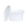 Tamper Proof Container Bottom INC Cover White - 1/2 Ltr
