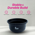 35 Ltr Sacvin Family Black Basin