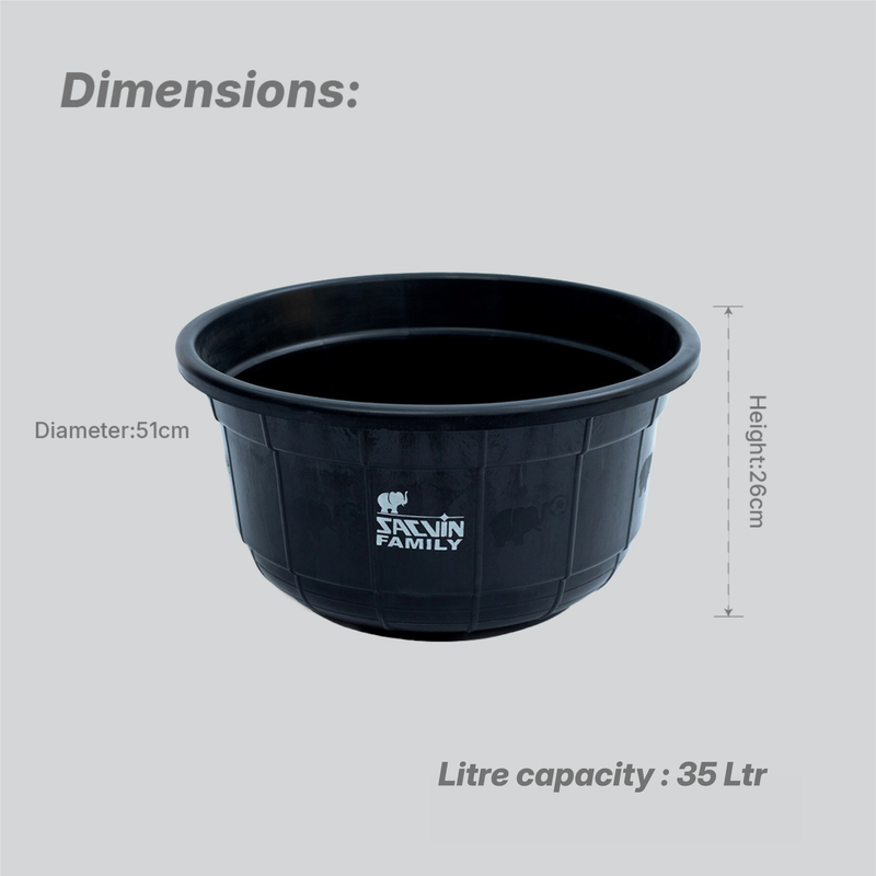 Family Basin - 35 Ltr