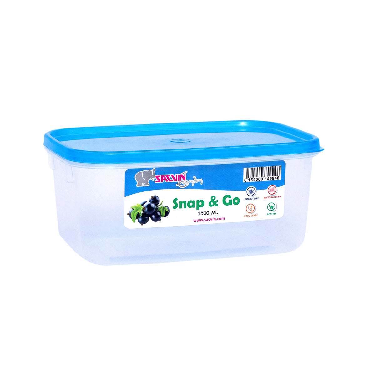 Snap & Go 1500ml Container
