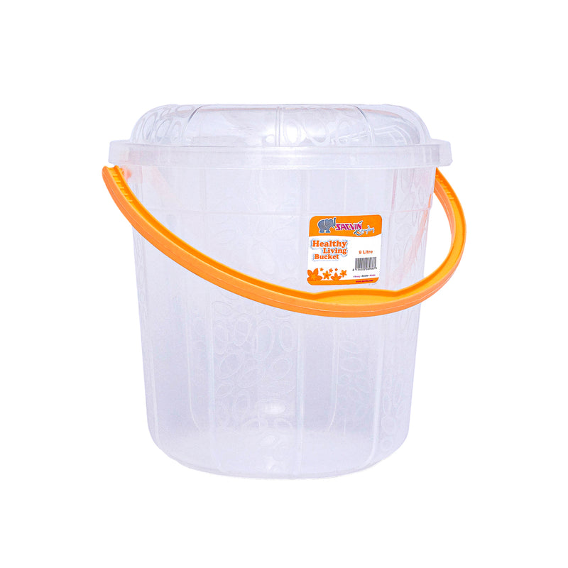 Milky Way 9 L Healthy Living Trans Bucket - 6 colour pack 12