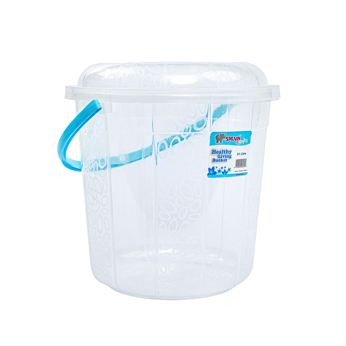 Milky Way 21 L Healthy Living Trans Bucket - 6 color pack 12