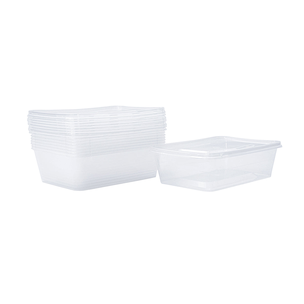 Takeaway Container - Clear - 650 ml
