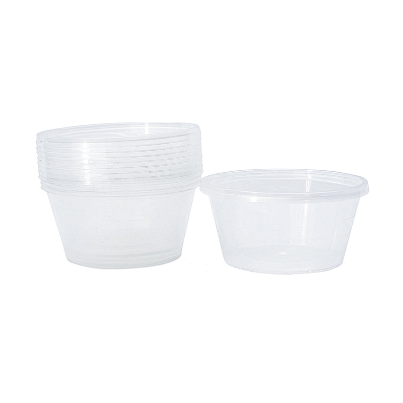 Take away Container 350 ml - Trans Bottom & Cover