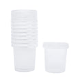 Tamper Proof Container Bttm inc Cover - trans - 1 Ltr