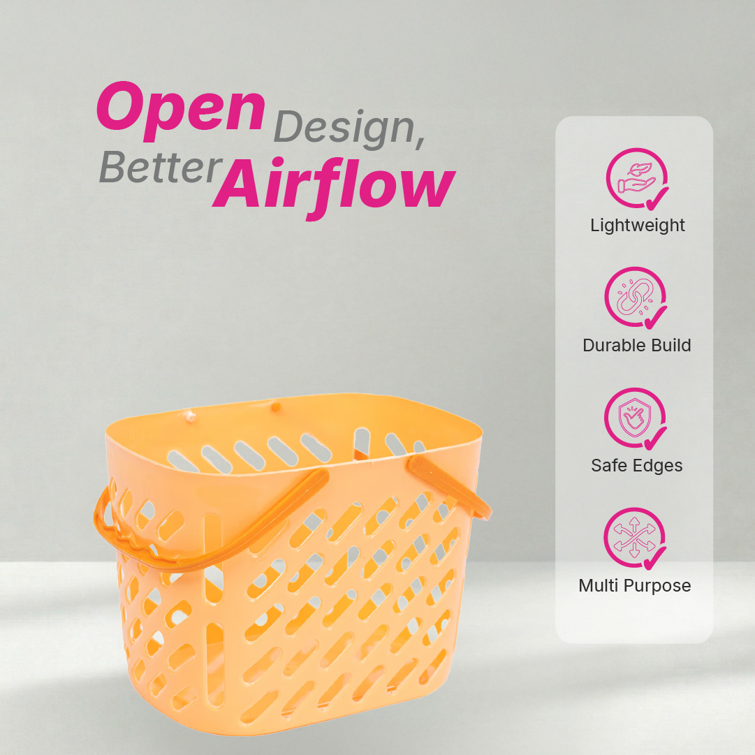 Aqua Basket - Solid Colour