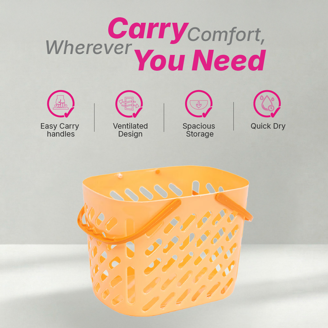 Aqua Basket - Solid Colour