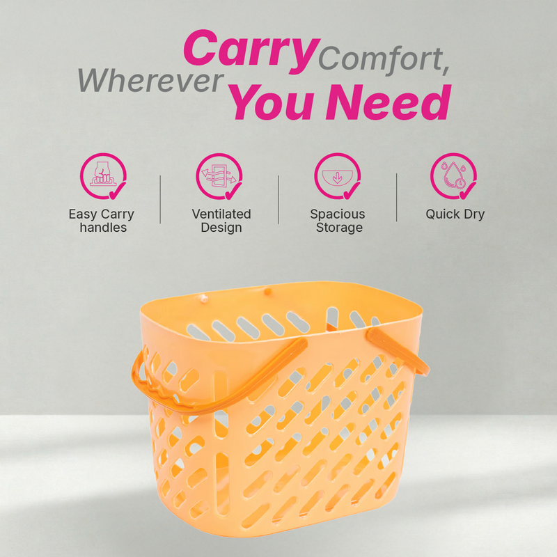 Aqua Basket - Solid Colour