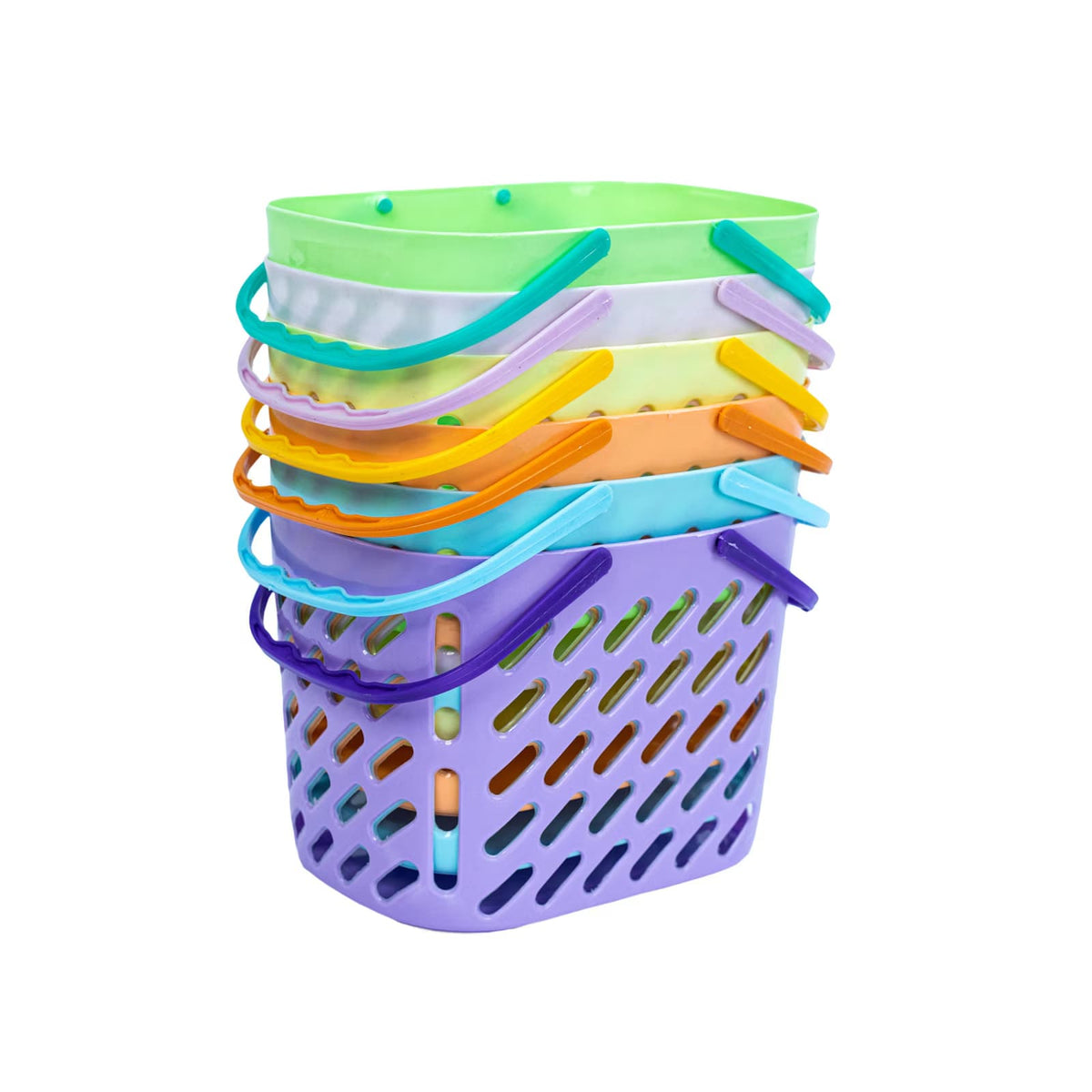 Aqua Basket - Solid Colour