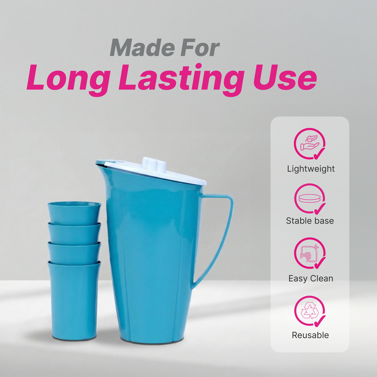 Flamingo Jug Set