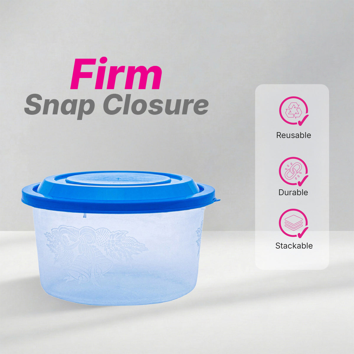 Flower RCC Food Container