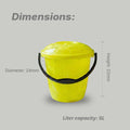 Spot Bucket Transparent - 5 Ltr