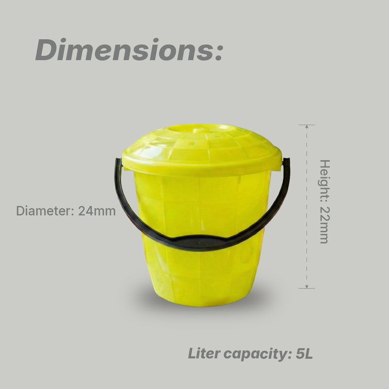 Spot Bucket Transparent - 5 Ltr