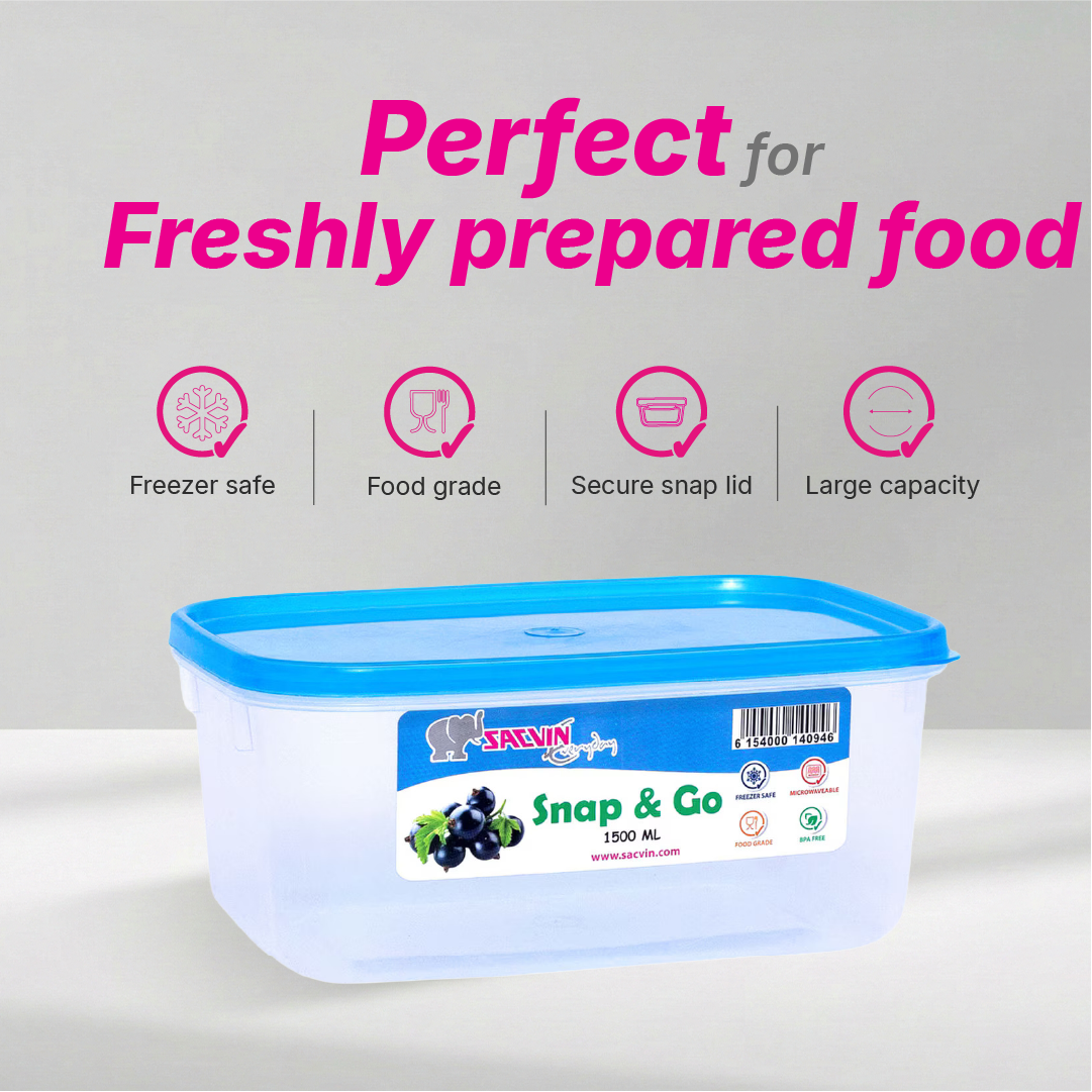 Snap & Go 1500ml Container