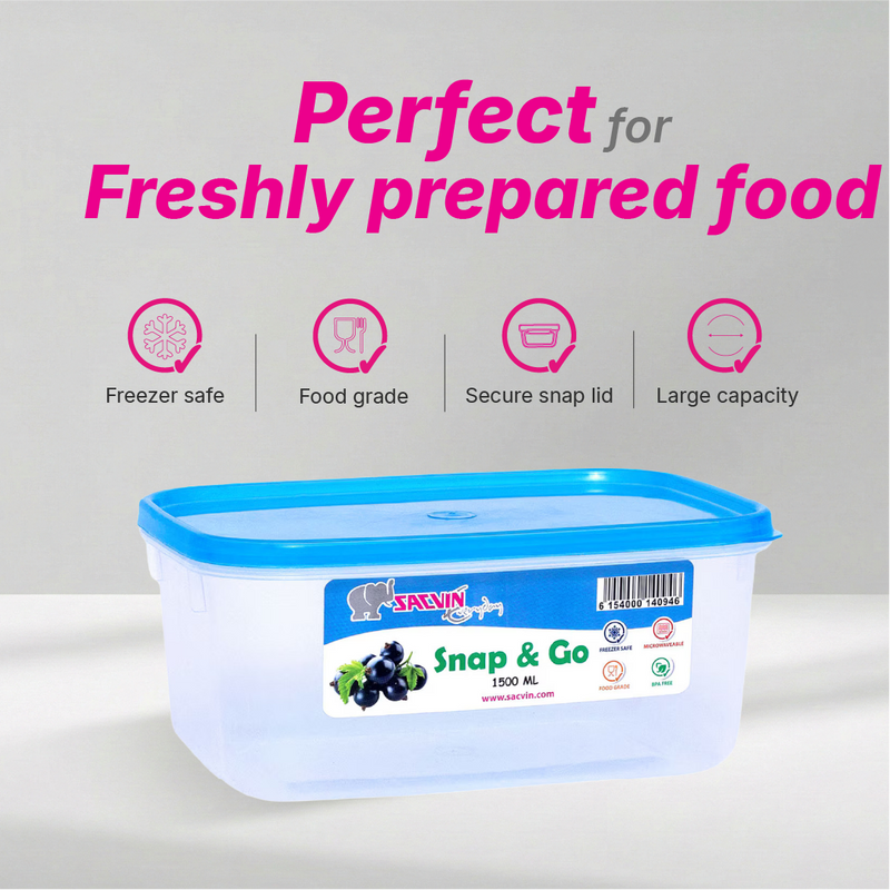 Snap & Go 1500ml Container