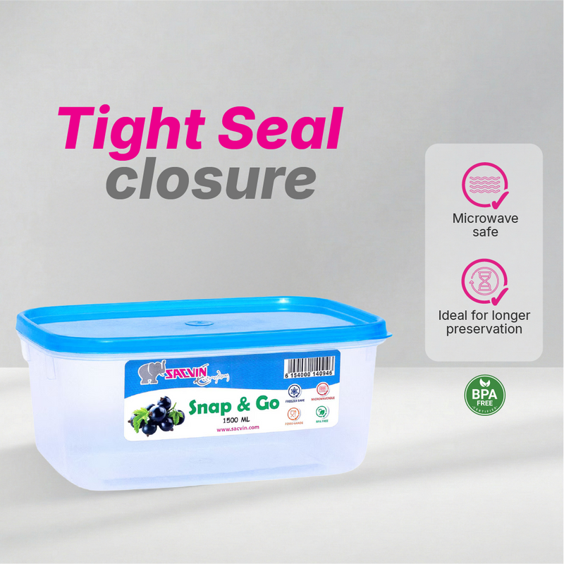 Snap & Go 1500ml Container