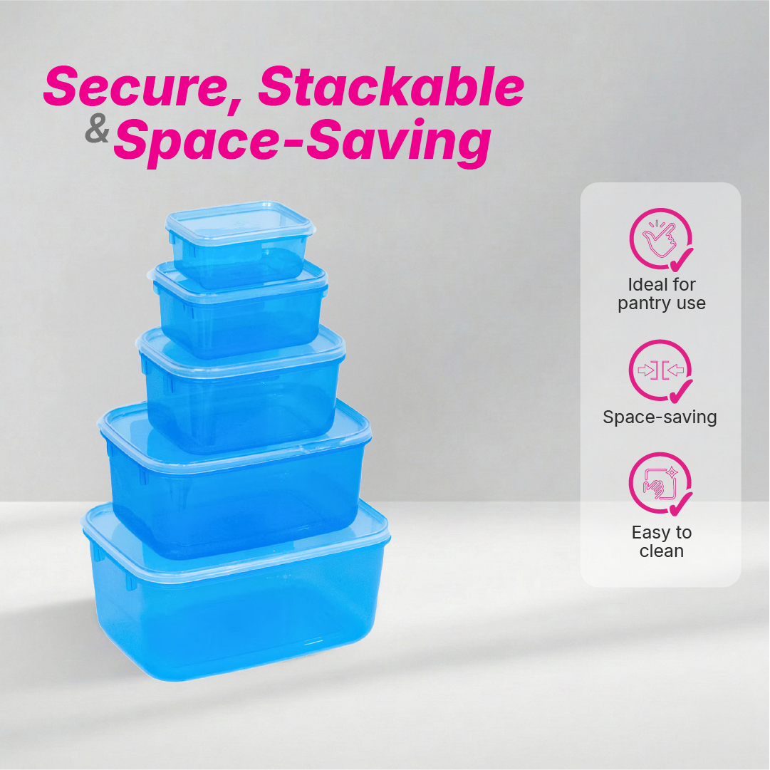 Sacvin Snap & Go 5 In 1 - Colour Transparent