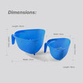 StackMate 2-Piece Colander Set