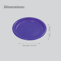 Bobby Plate - Solid Colour