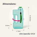 Boxy Water Bottle - 1.5 Ltr