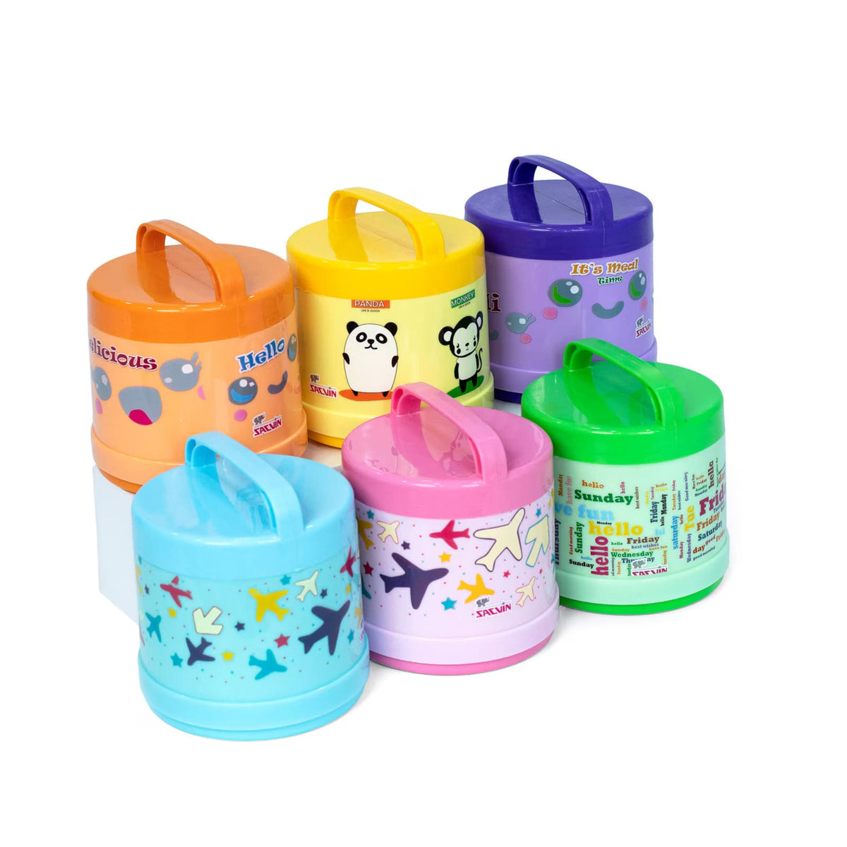 Break Time Food Flask - Solid Colour - 960 ml