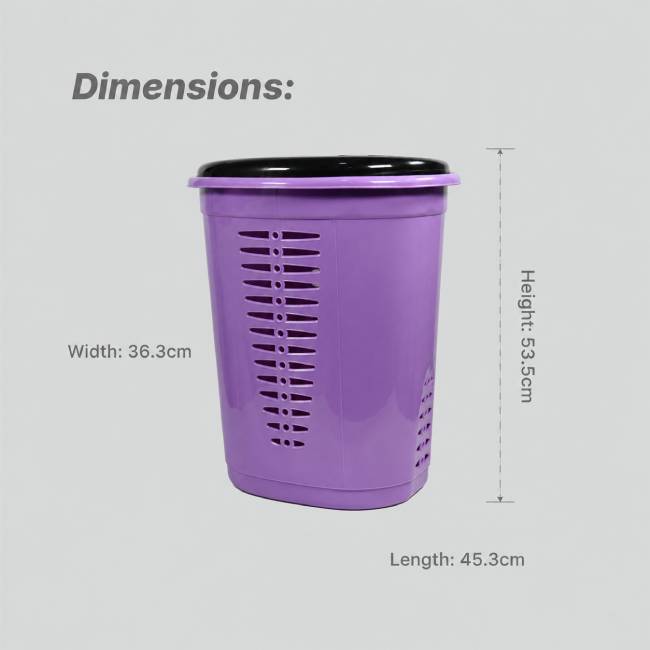 Daily Laundry Basket - 55 Ltr