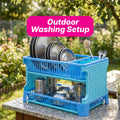 Double Decker Dish Rack - Solid Colour - 2 Layers
