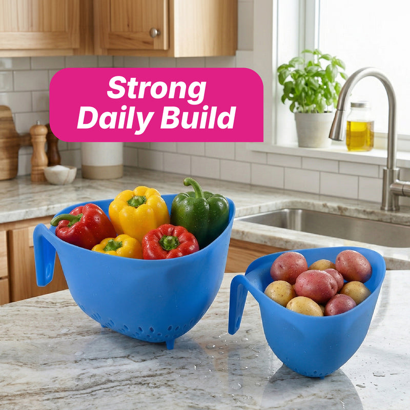 StackMate 2-Piece Colander Set