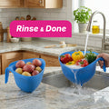 StackMate 2-Piece Colander Set