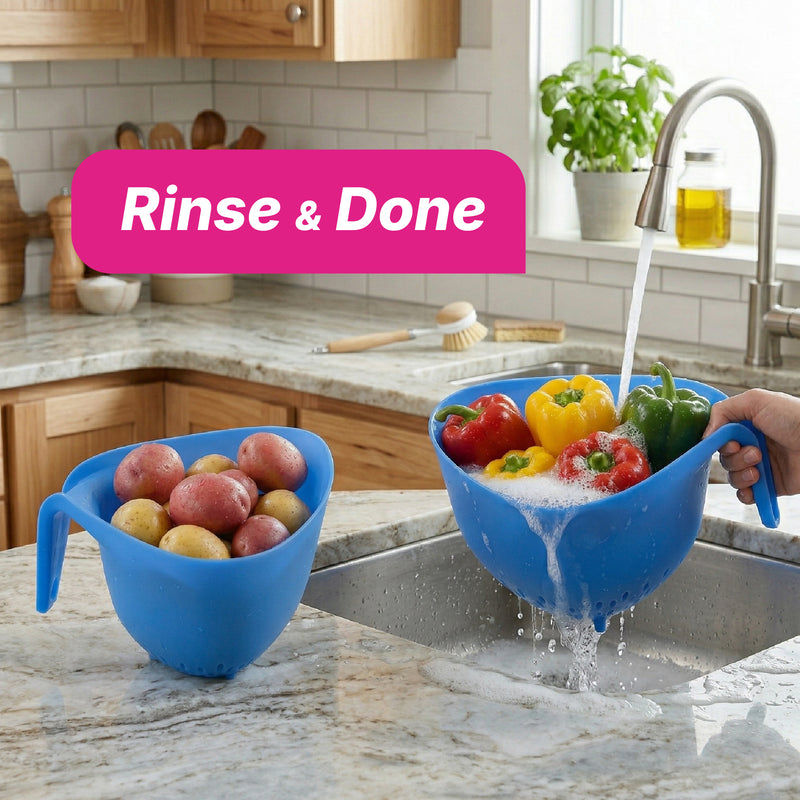 StackMate 2-Piece Colander Set