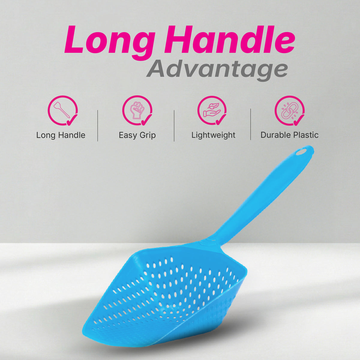 Scoop Strainer 6 Colour Pack Of 72