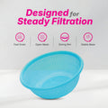 8" Round Colander - 6 colours pack of 12