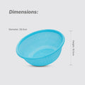 8" Round Colander - 6 colours pack of 12