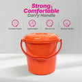 Healthy Living Bucket (Elephant) - 13 Ltr - 6 Colours Pack of 12
