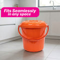 Healthy Living Bucket (Elephant) - 13 Ltr - 6 Colours Pack of 12