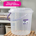 Healthy Living Trans Bucket(triangles) - 13 Ltr - 6 colour pack 12