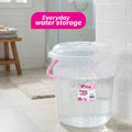 Healthy Living Trans Bucket(triangles) - 9 Ltr - 6 colour pack 12