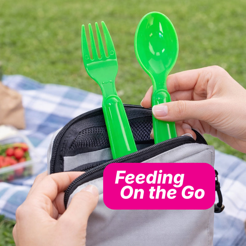Learn To Eat - Solid Colour -