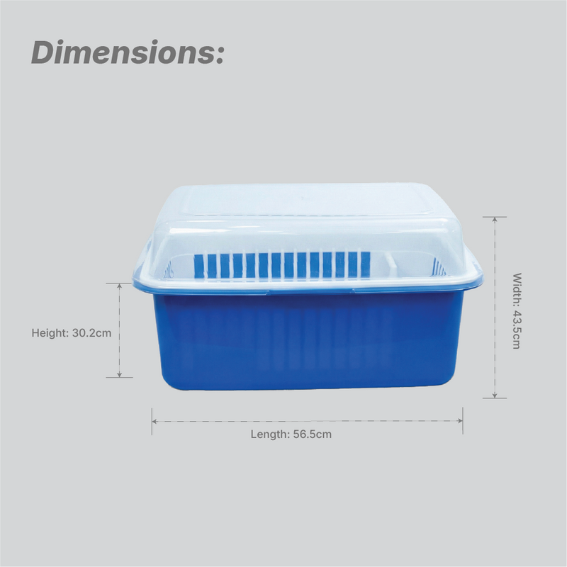 Mega Dish Rack - Solid Colour -