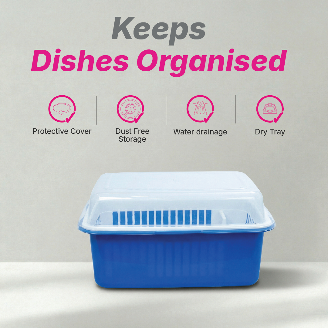 Mega Dish Rack - Solid Colour -