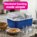 Mega Dish Rack - Solid Colour -