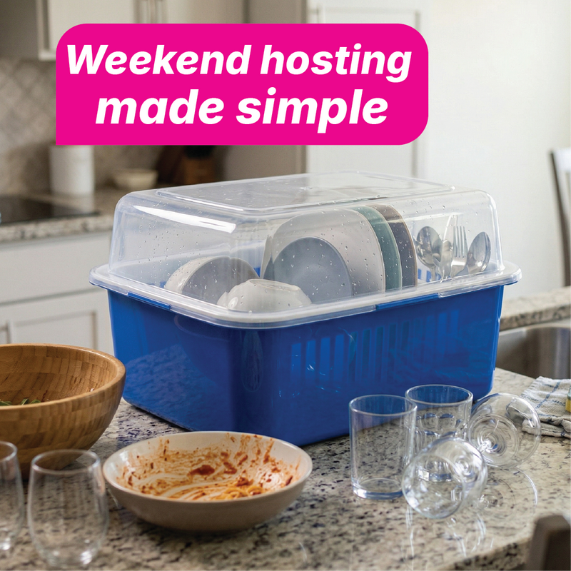 Mega Dish Rack - Solid Colour -