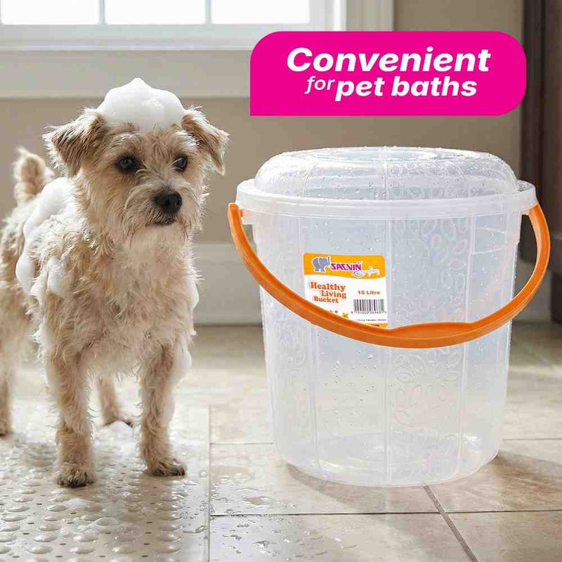 Milky Way 16 L Healthy Living Trans Bucket - 6 colour pack 12